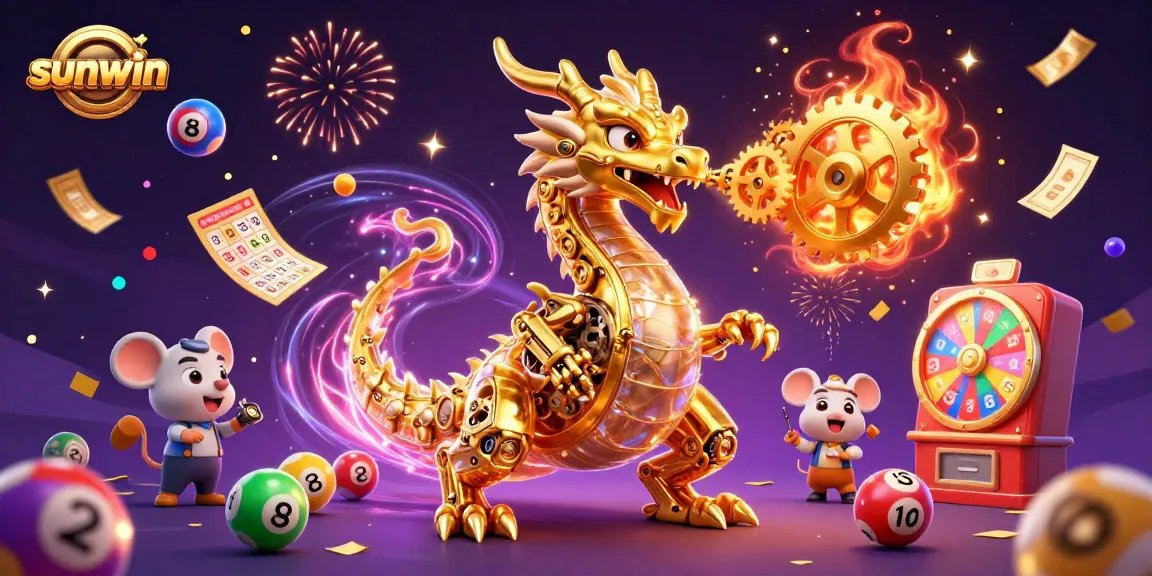 Play exciting games at sunwin and experience energetic golden dragon rewards with vibrant lottery elements.